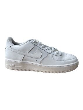 Nike Air Force 1 Low White Sneakers GS Size 7Y / Women's 8.5.